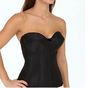 Carnival Black Corset- Size 36B